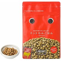Amazon.co.jp: ドットわん 鶏ごはん 500g ドッグフード 国産 無添加